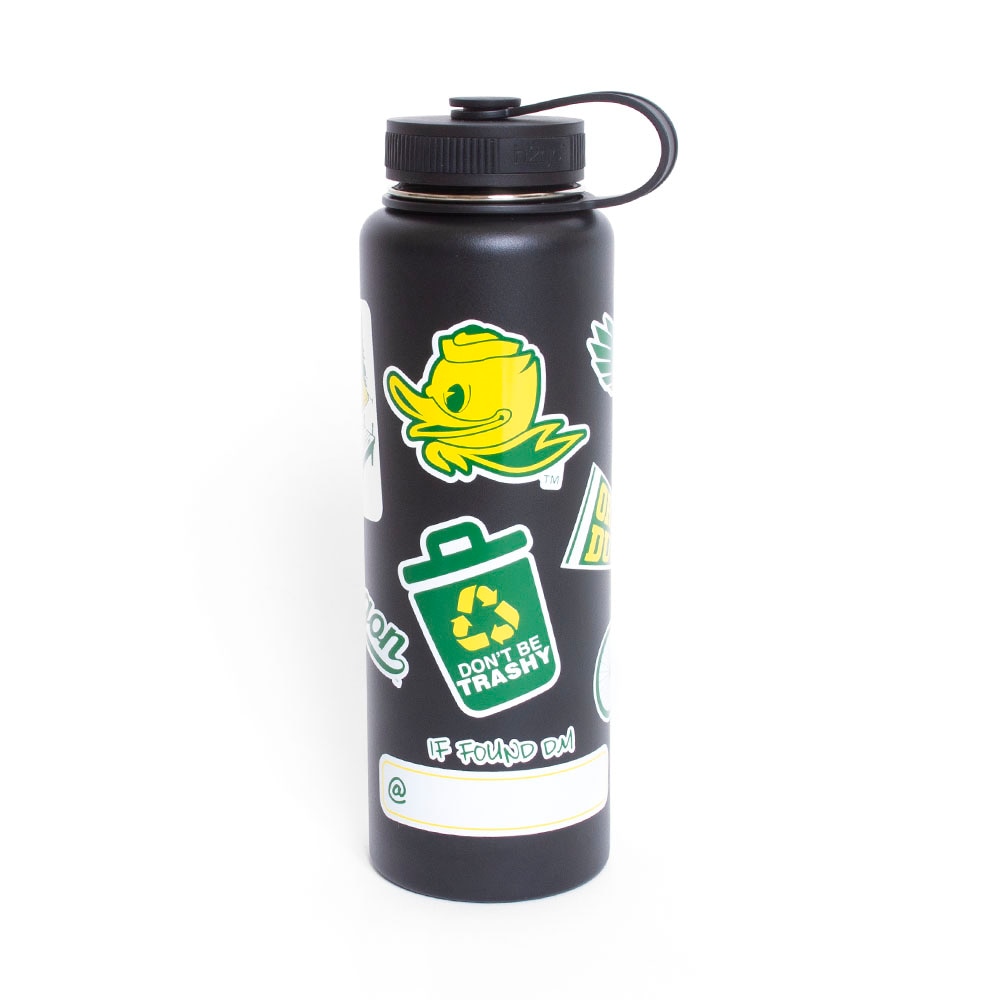 Fighting Duck, Neil, Black, Water Bottles, Metal, Home & Auto, Double-wall, Copper, Vacuum, 708101